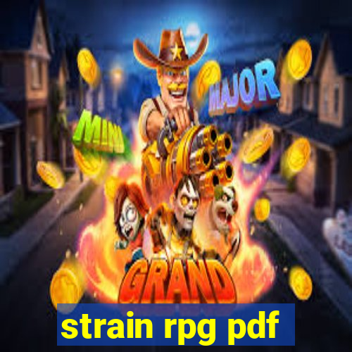 strain rpg pdf